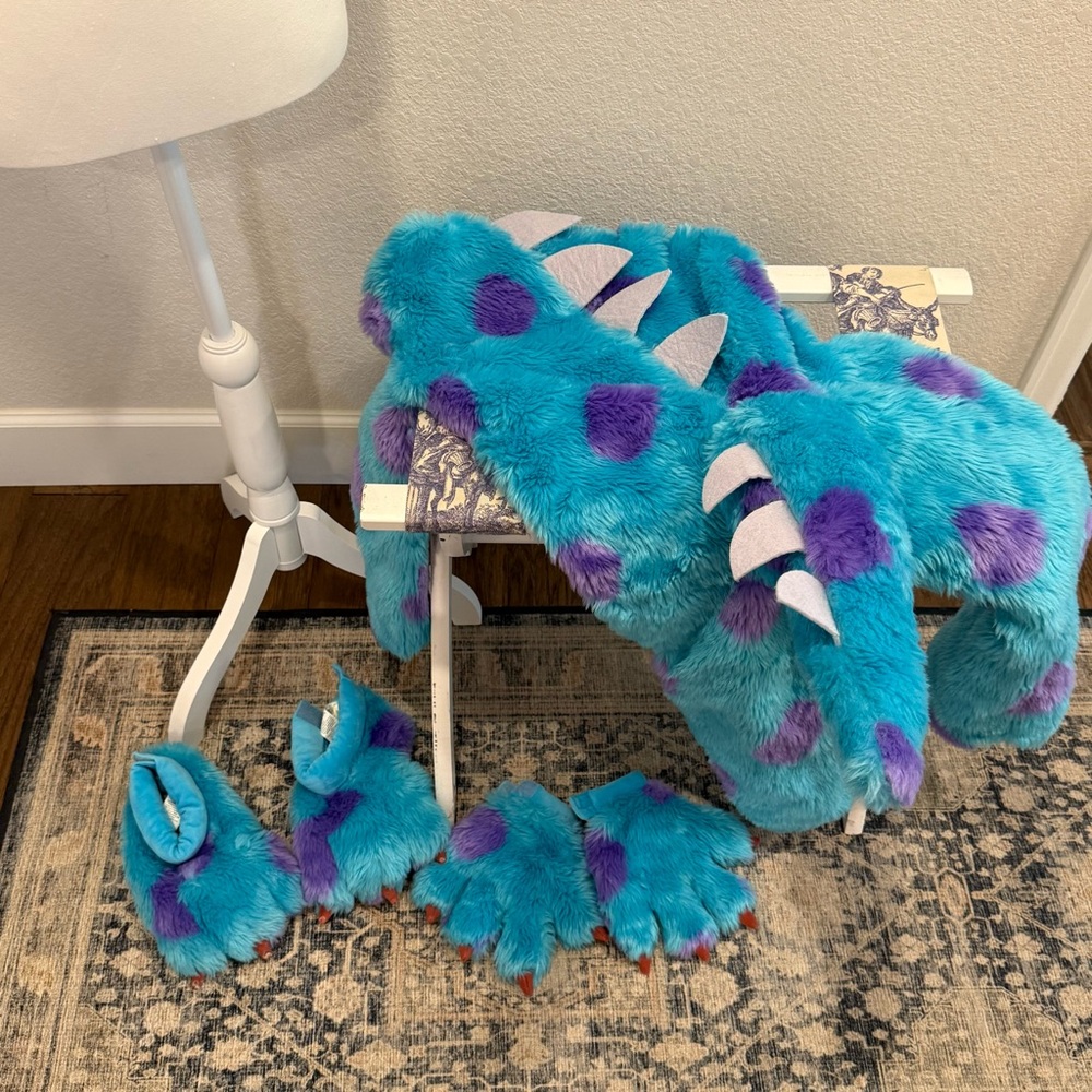 Blue and Purple Monster Costume Set